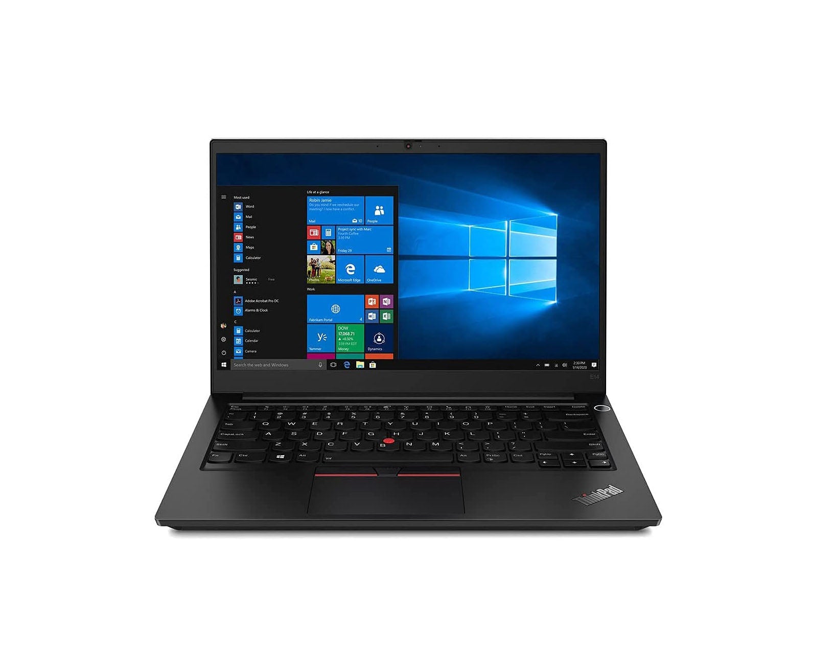 ლეპტოპი Lenovo ThinkPad E14 Gen 2 (ITU T) 14″ FHD (i7-1165G7/16GB/1TB SSD/MX450) - 20TA0034RT